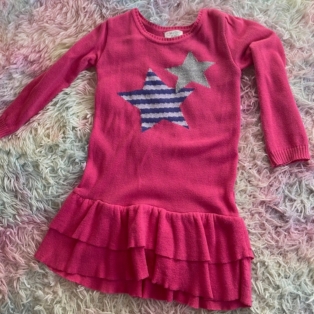 4t pink sweater dress